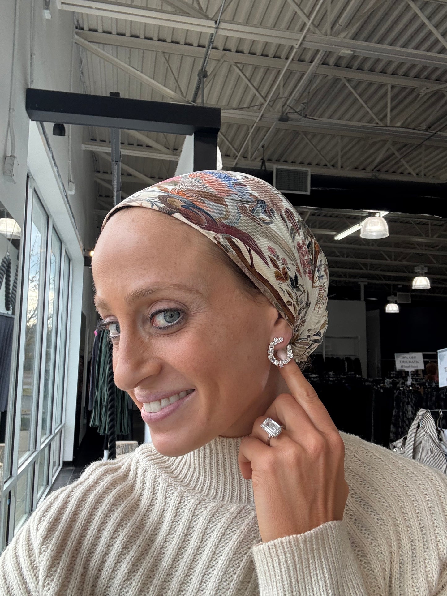 6.44 cttw Multi Shape Front Facing Hoops