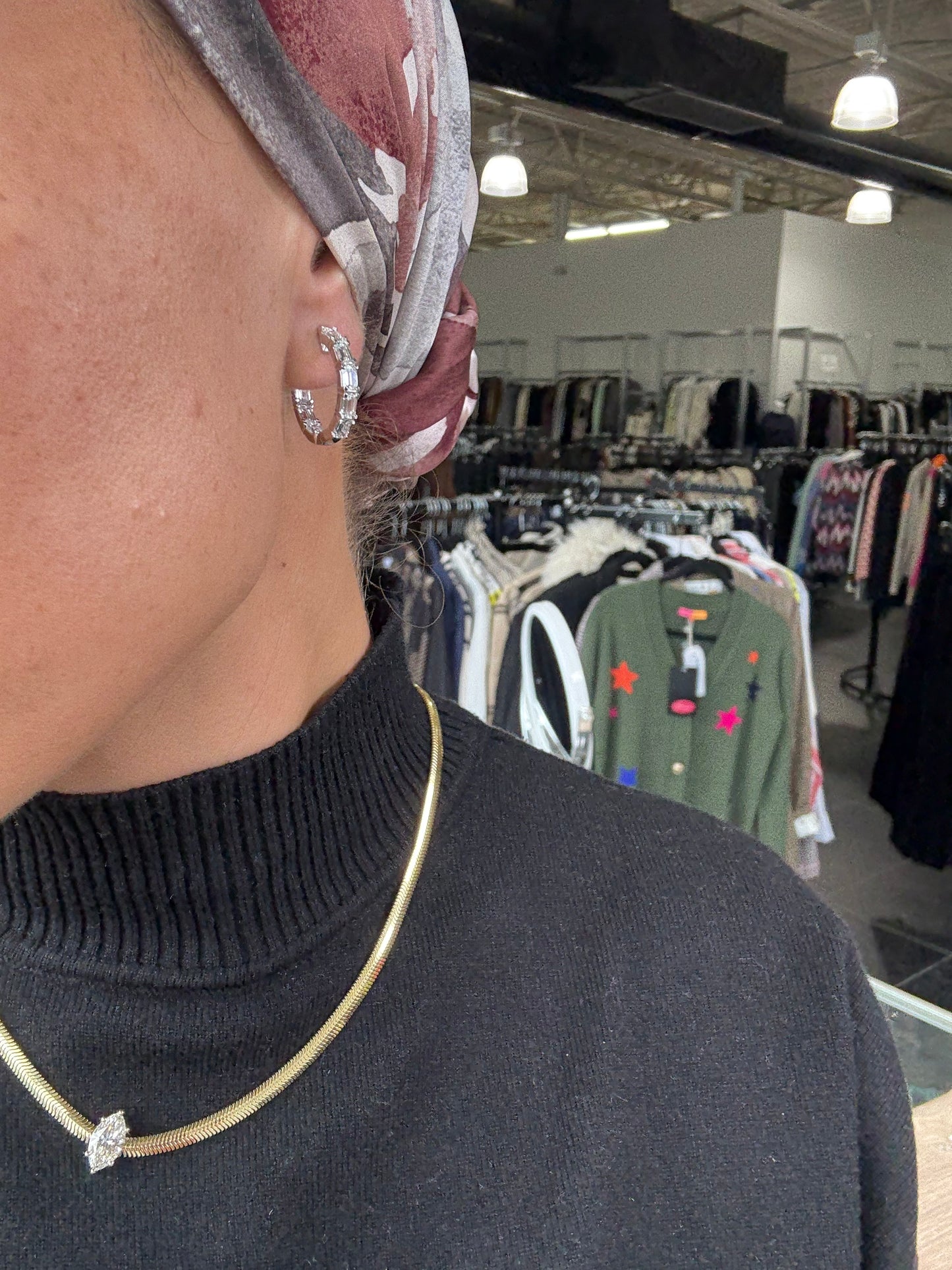 3.10 cttw Emerald Hoops