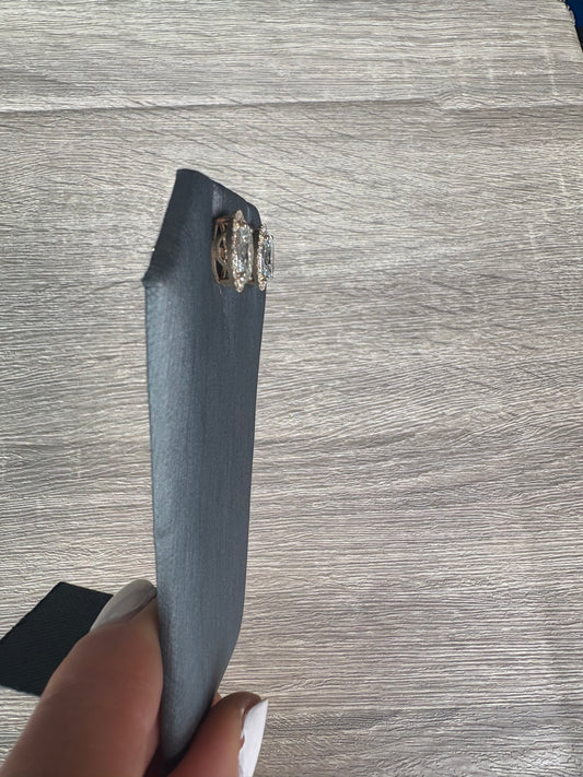 3.5 cttw Yellow Gold Oval Halo Studs