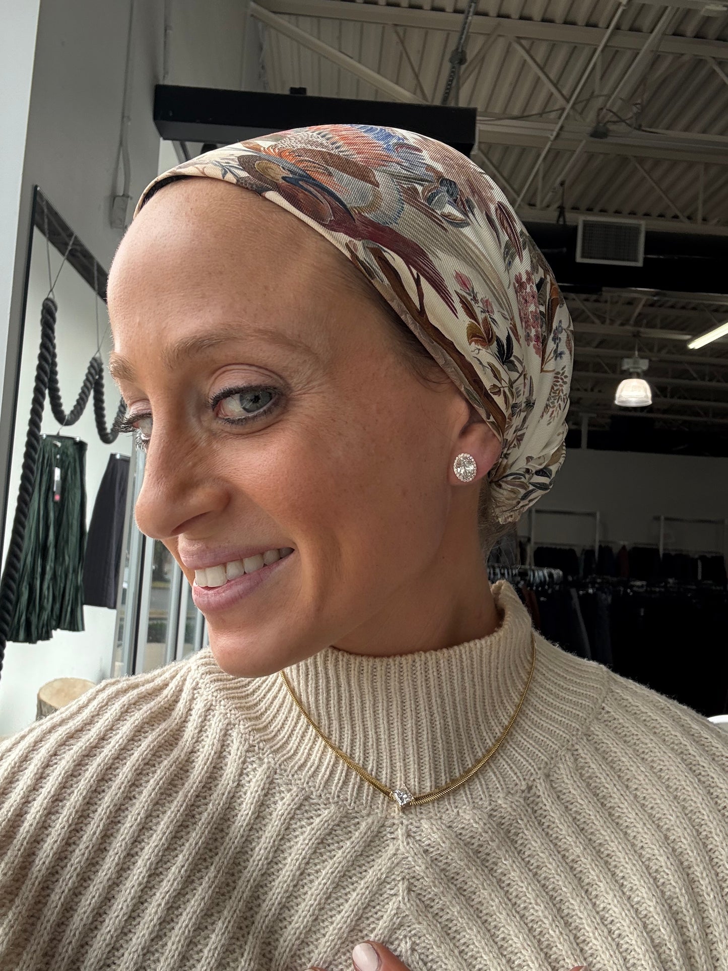 3.5 cttw Yellow Gold Oval Halo Studs