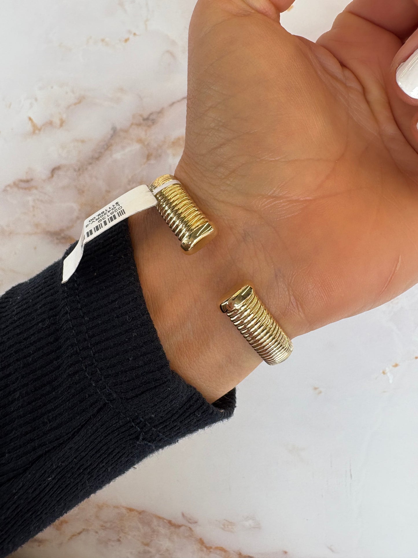 .28 cttw oval halo ruby wrap bangle