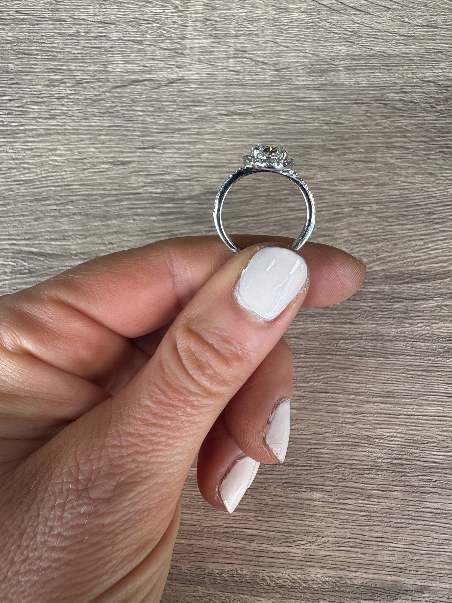 2.75 ct Oval Engagement Ring With Halo