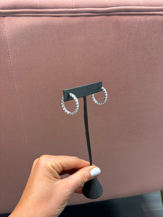 4.5 cttw Inside Out Hoops