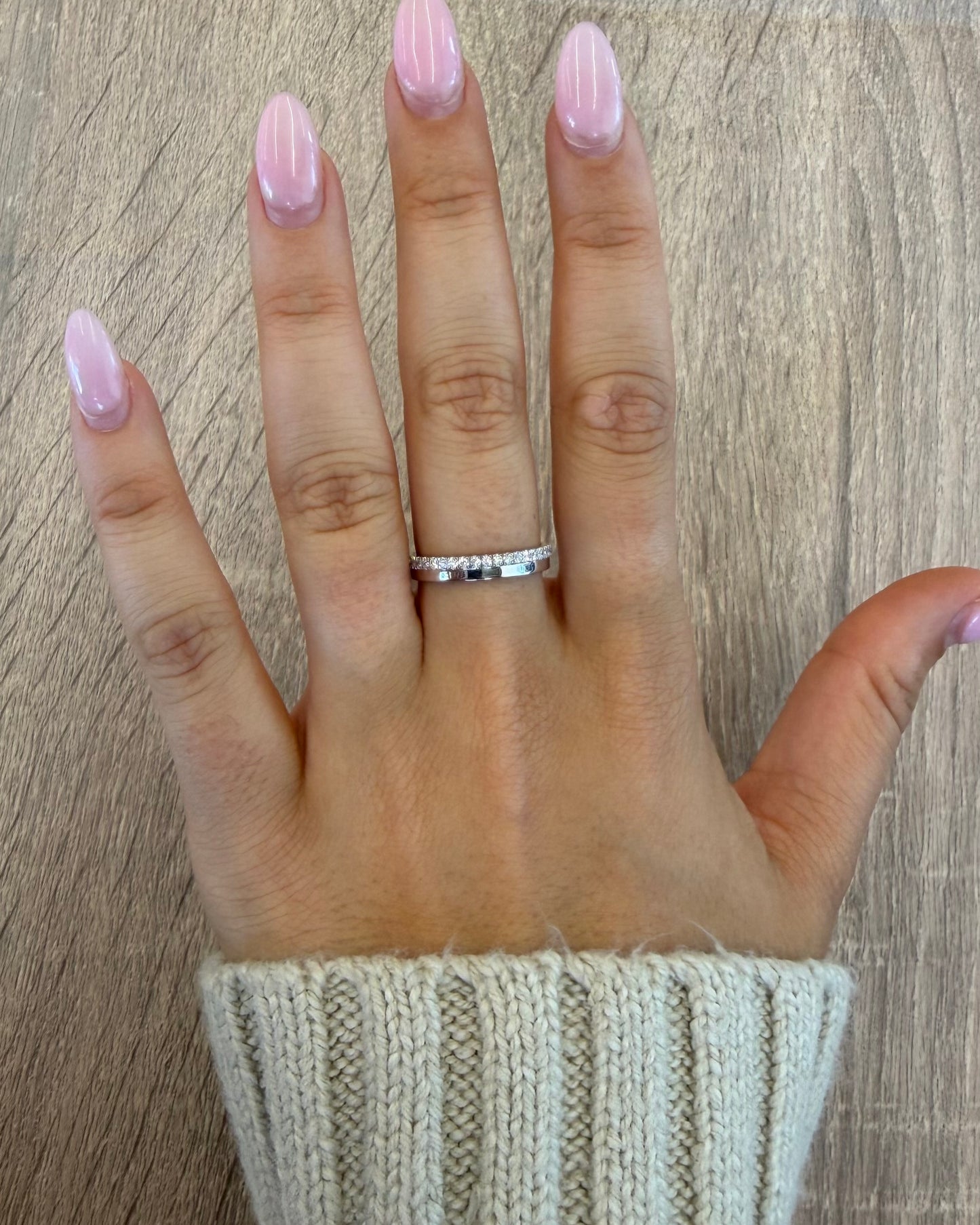 .27 cttw 2 row ring