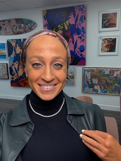 22.25 cttw 4 Prong Straight Tennis