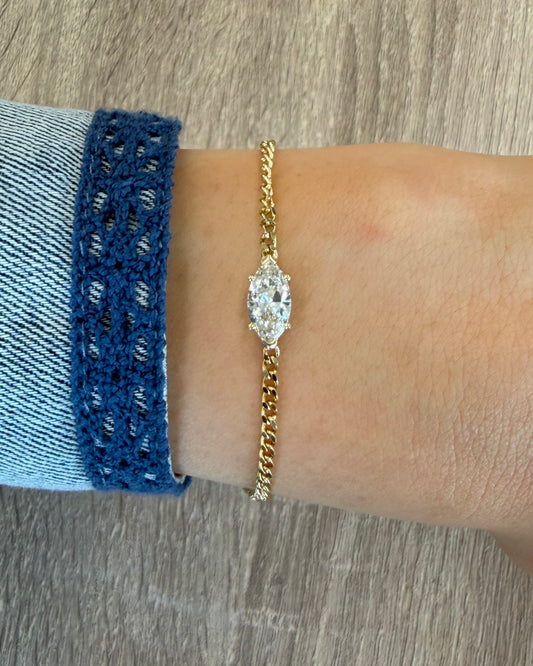 1 ct Marquis bracelet
