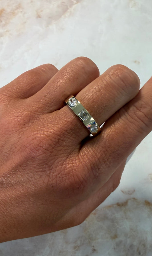 2.11 multi shape designer inspired ring