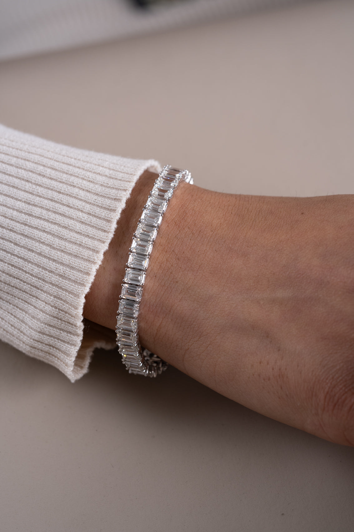 Emerald Tennis Bracelet