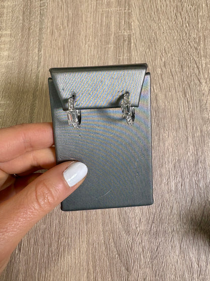 2.5 cttw Pave Hoops With Emerald