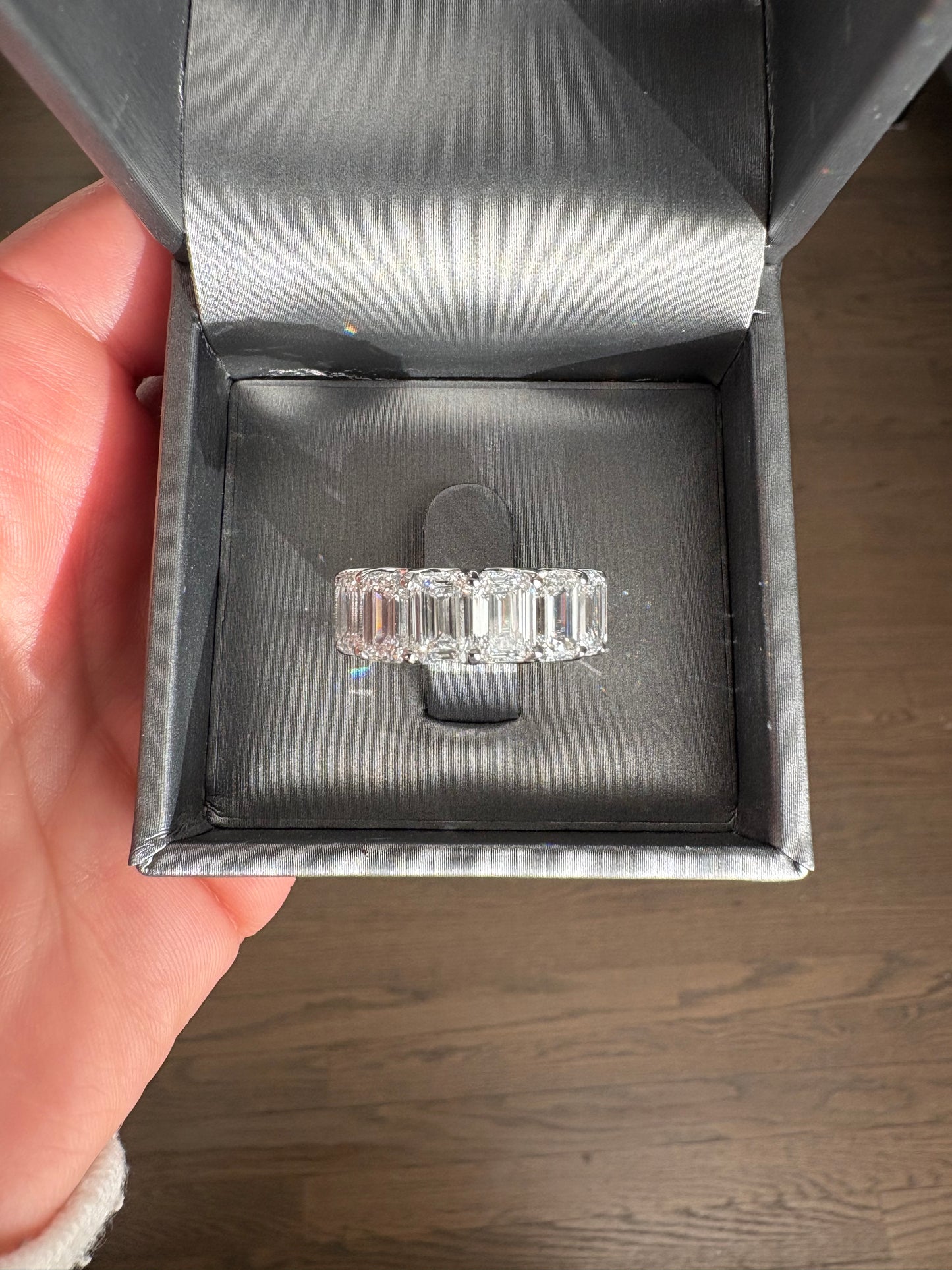 Emerald Eternity Band