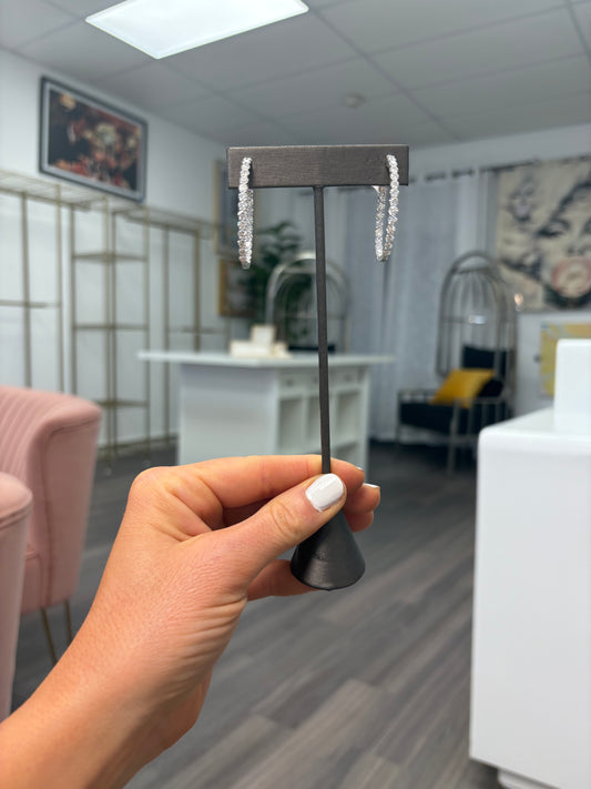 5.11 cttw Inside Out Oval Hoops