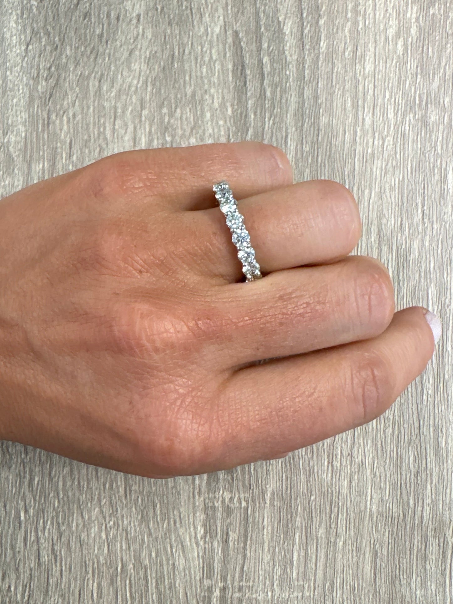 3 cttw round eternity band