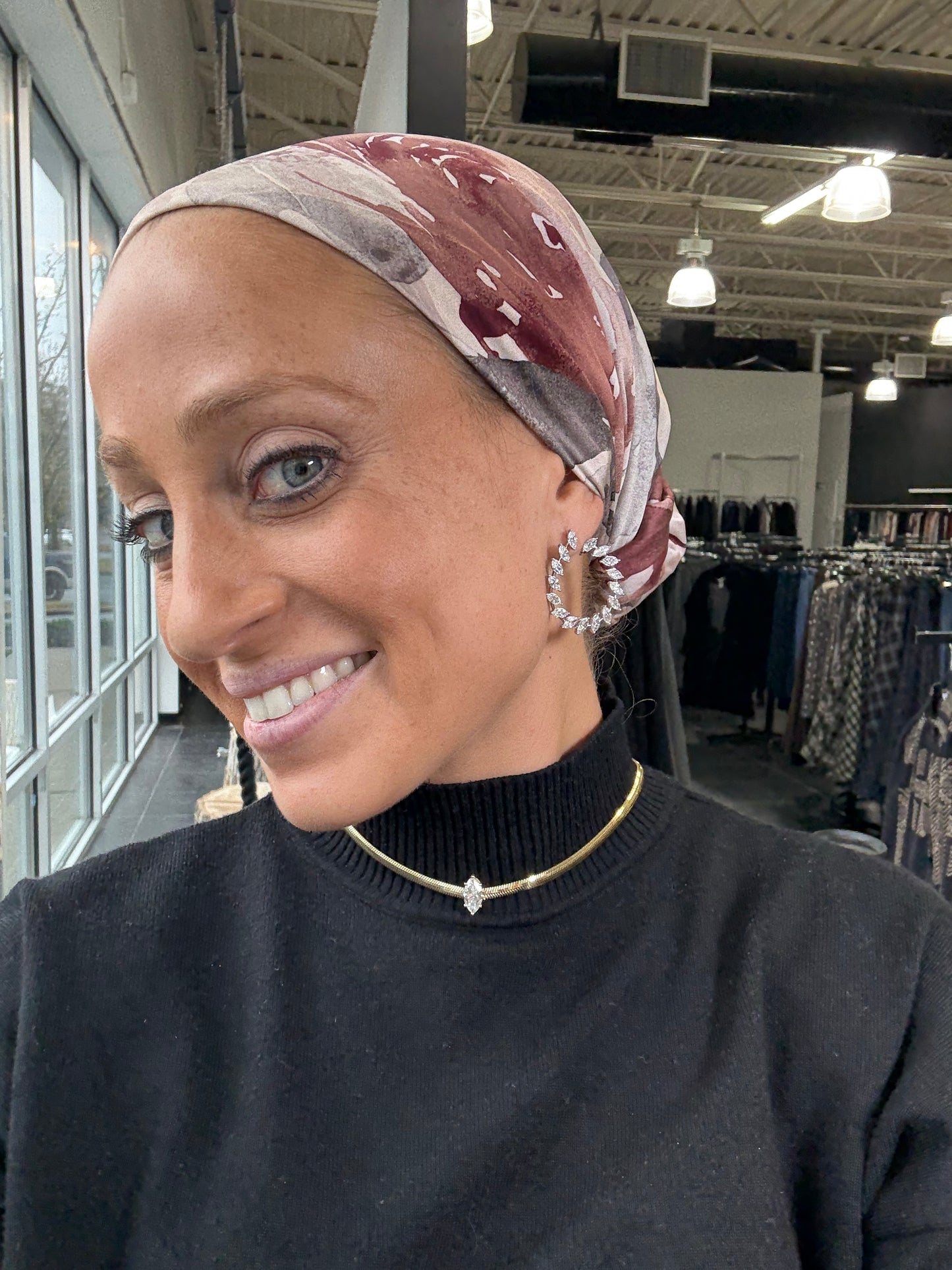 6.69 cttw Marquis Front Facing Hoops