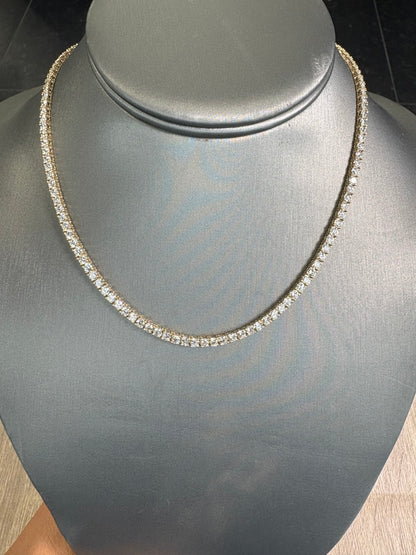 Straight Tennis Necklace