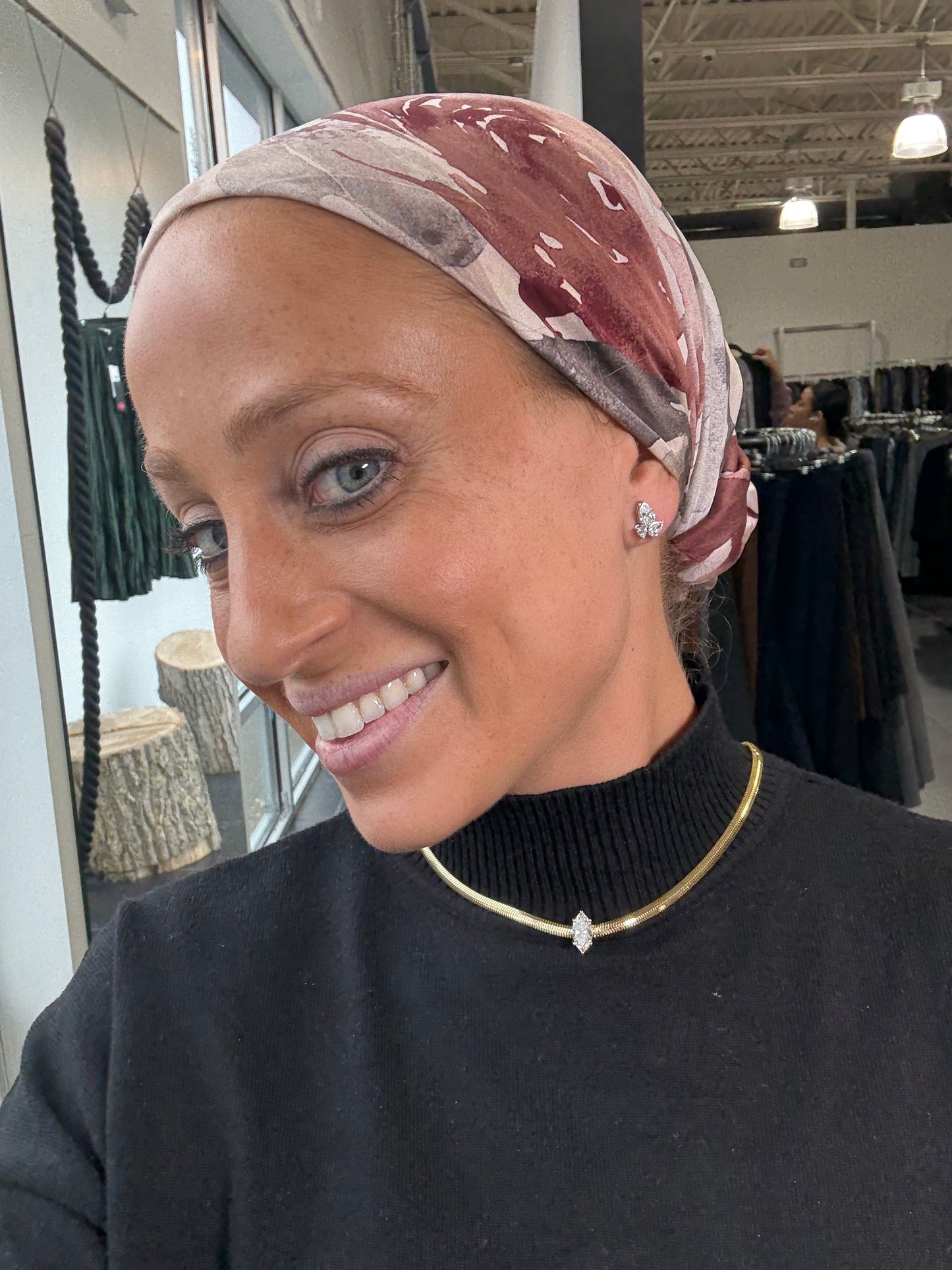 1.82 cttw 3 Stone Pear Studs