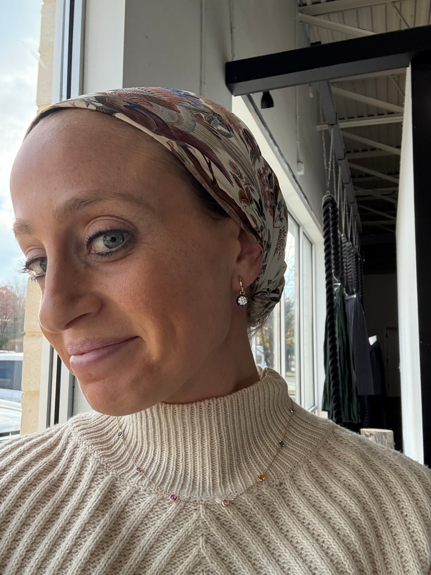 2 cttw Round Drop Earrings Set In Black