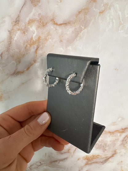 1 cttw inside out hoops