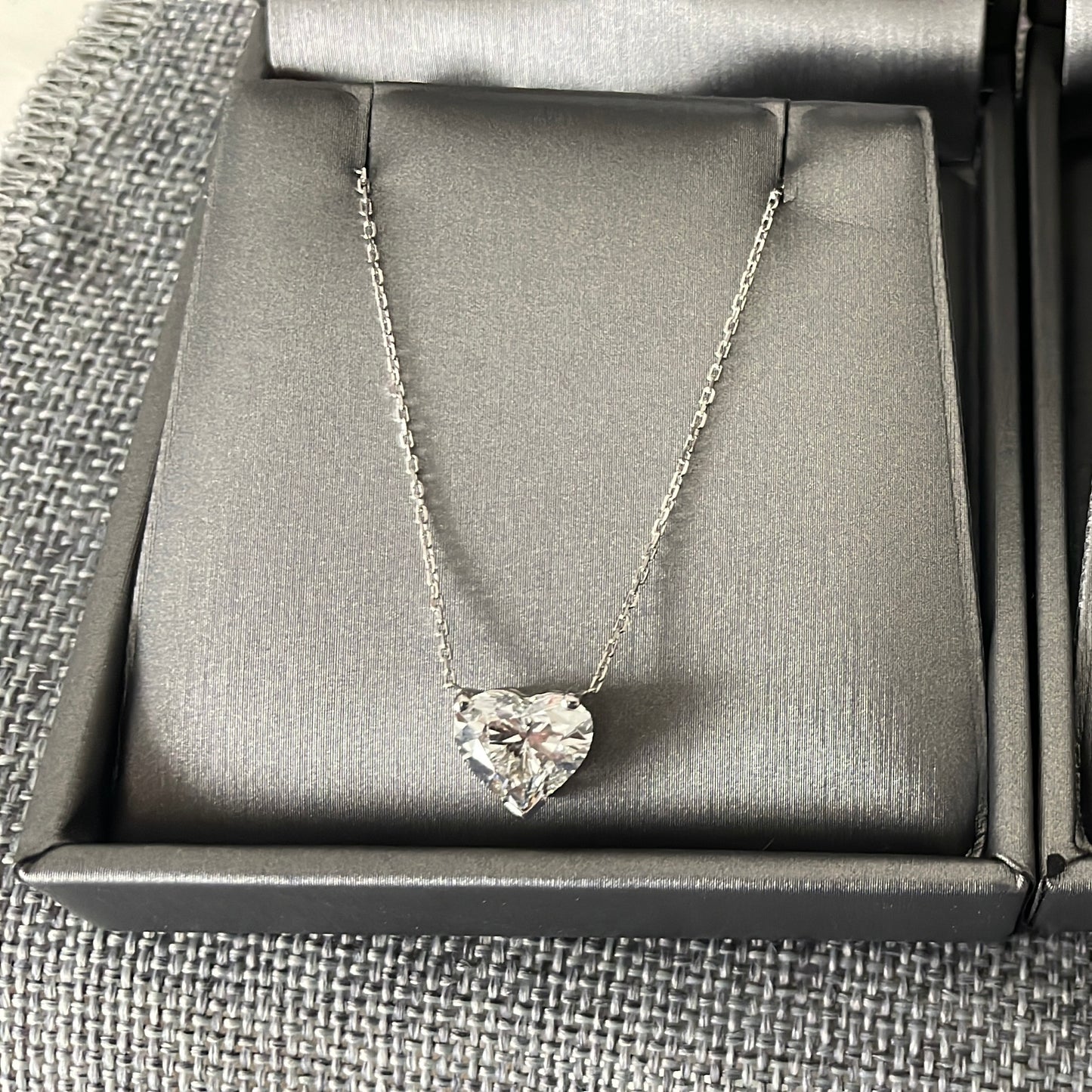 Heart Solitaire Necklace
