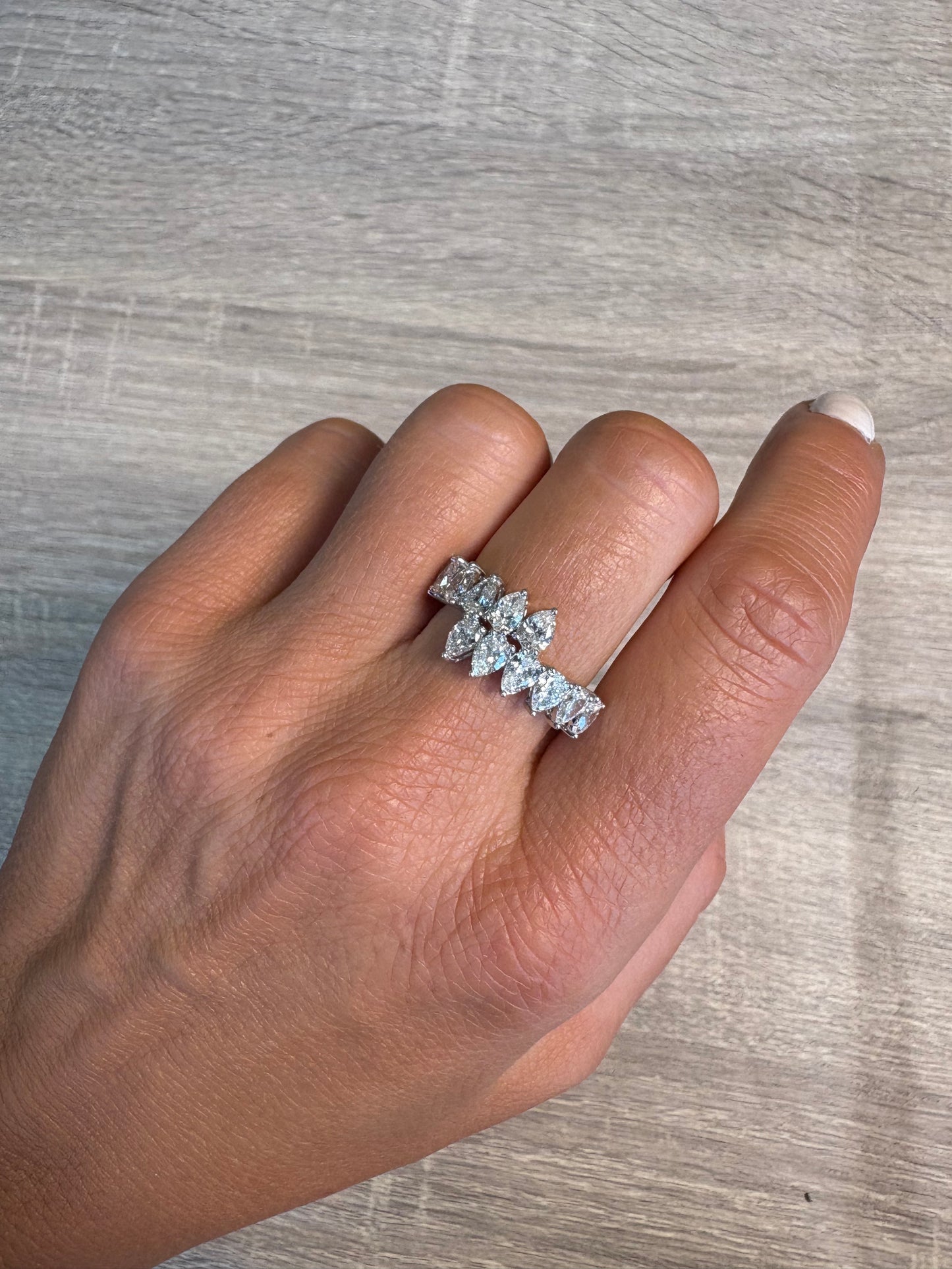 2.31 cttw Pear Wrap Ring