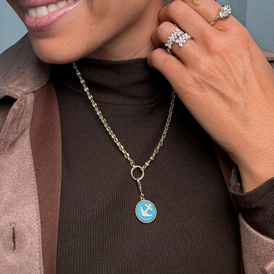 3 ct Anchor Charm