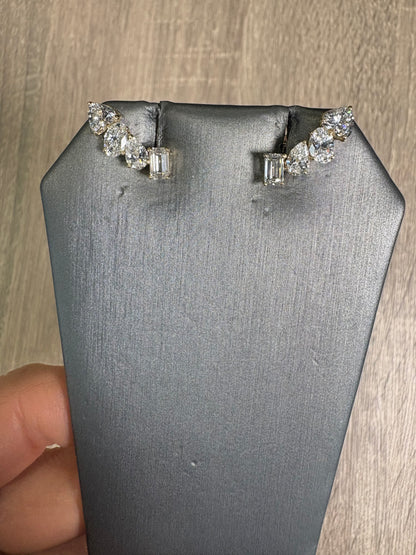 2.65 cttw Emerald, Pear, Oval & Heart Yellow Gold Crawlers