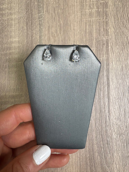 2.12 cttw Pear Studs