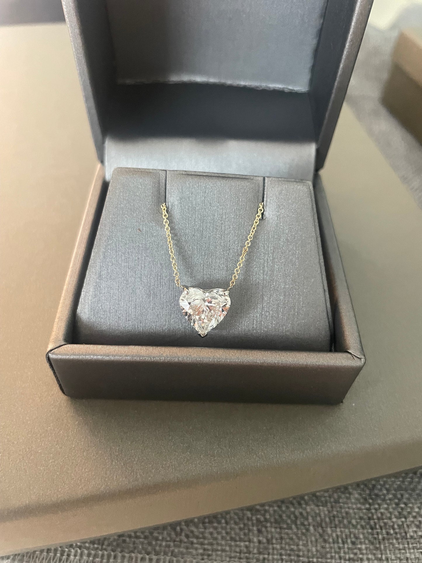 Heart Solitaire Necklace