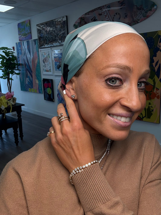 2 cttw Bezel Heart Studs