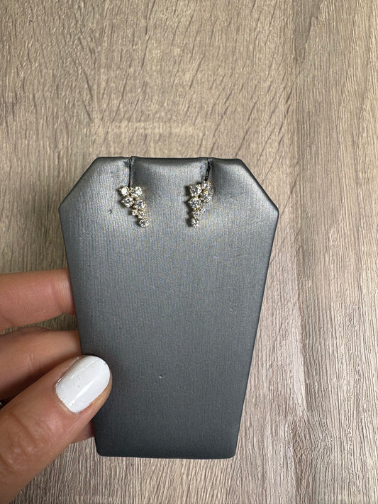 .75 cttw Yellow Gold Crawlers