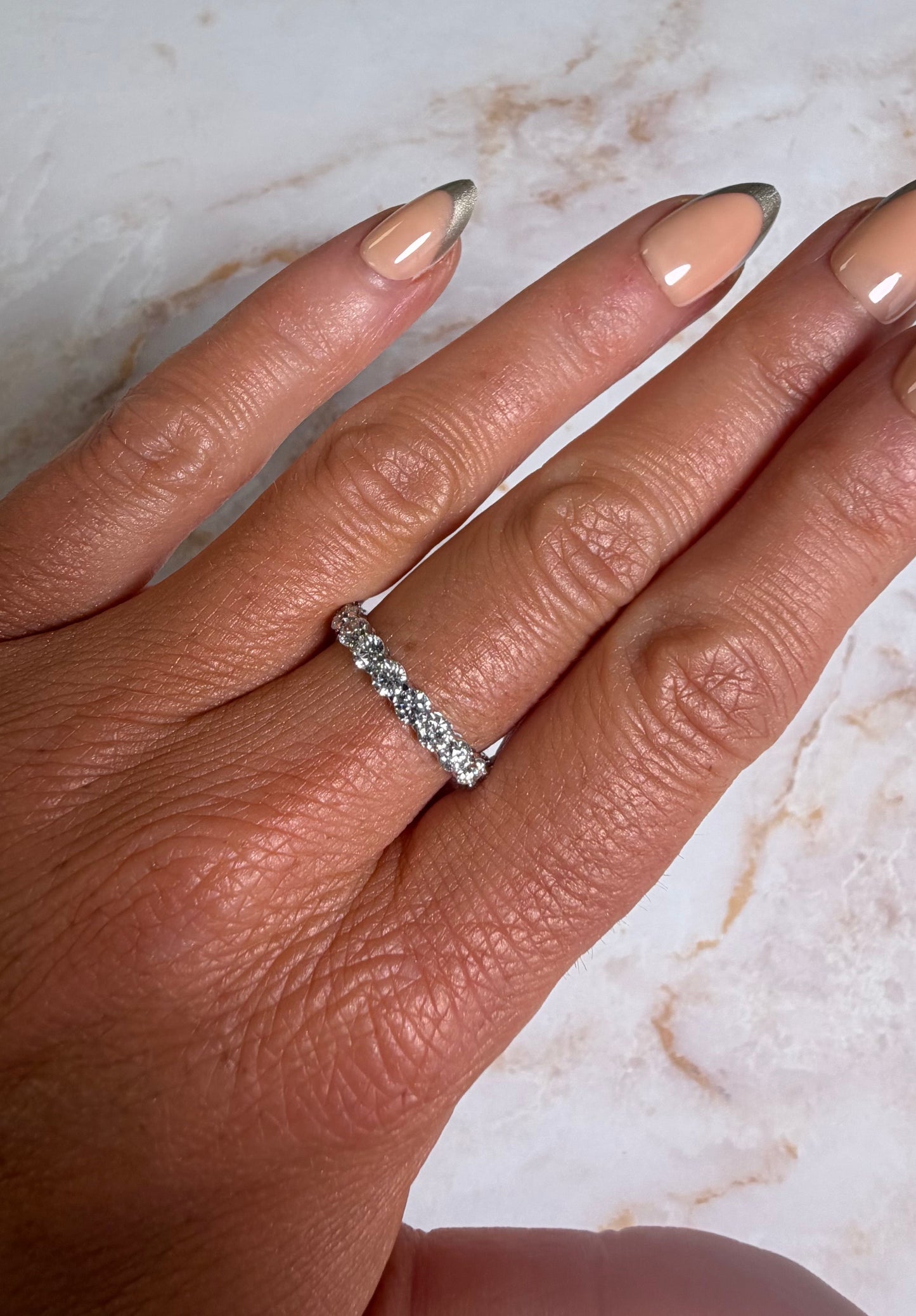 2.32 cttw round eternity band
