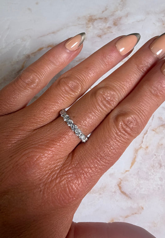 2.32 cttw round eternity band